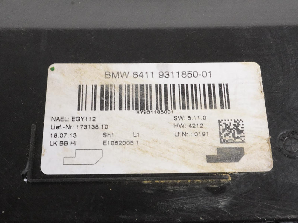  2013 - 2015 BMW 5 SERIES F30 AC HEATER CLIMATE TEMPERATURE CONTROL MODULE OEM, cheap