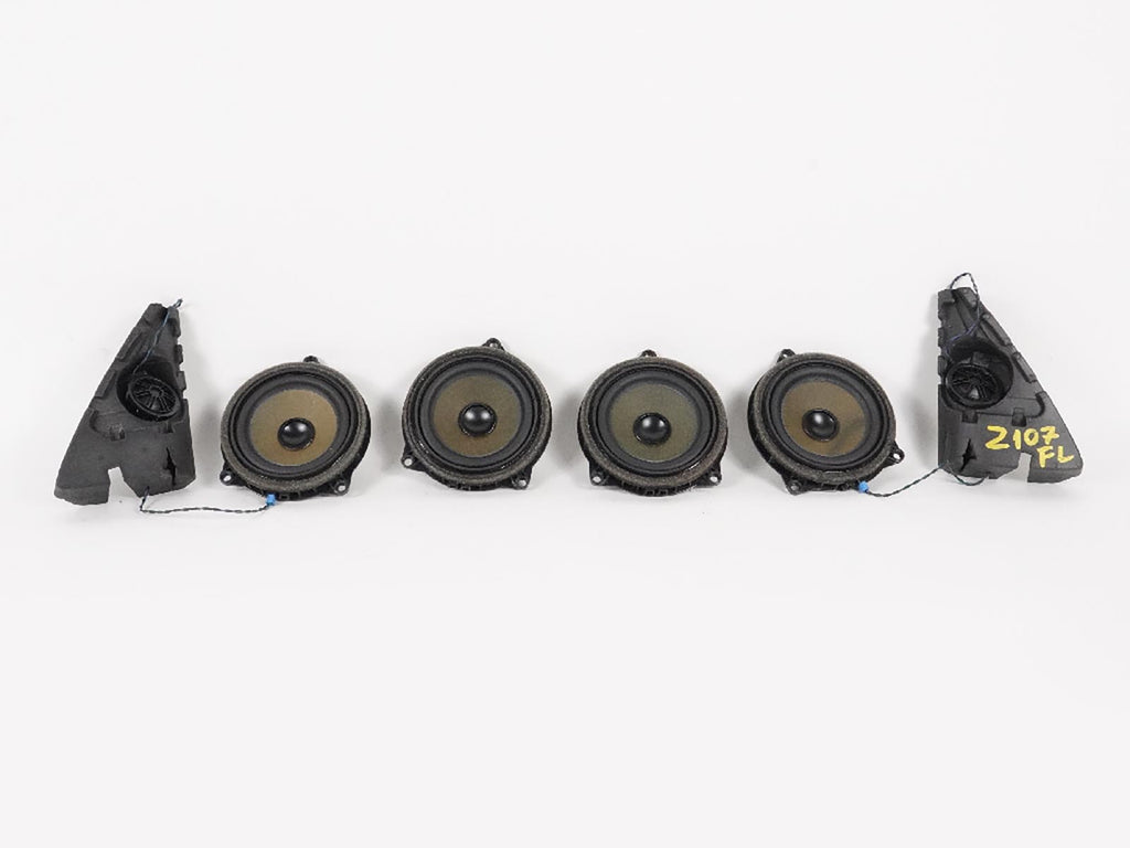  2012 - 2016 BMW 3 SERIES F30 SPEAKER TWEETER AUDIO SOUND STEREO SET OF 6 OEM, buy