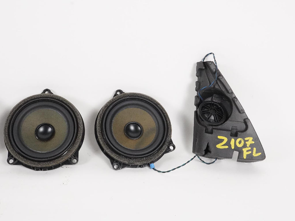  2012 - 2016 BMW 3 SERIES F30 SPEAKER TWEETER AUDIO SOUND STEREO SET OF 6 OEM, used