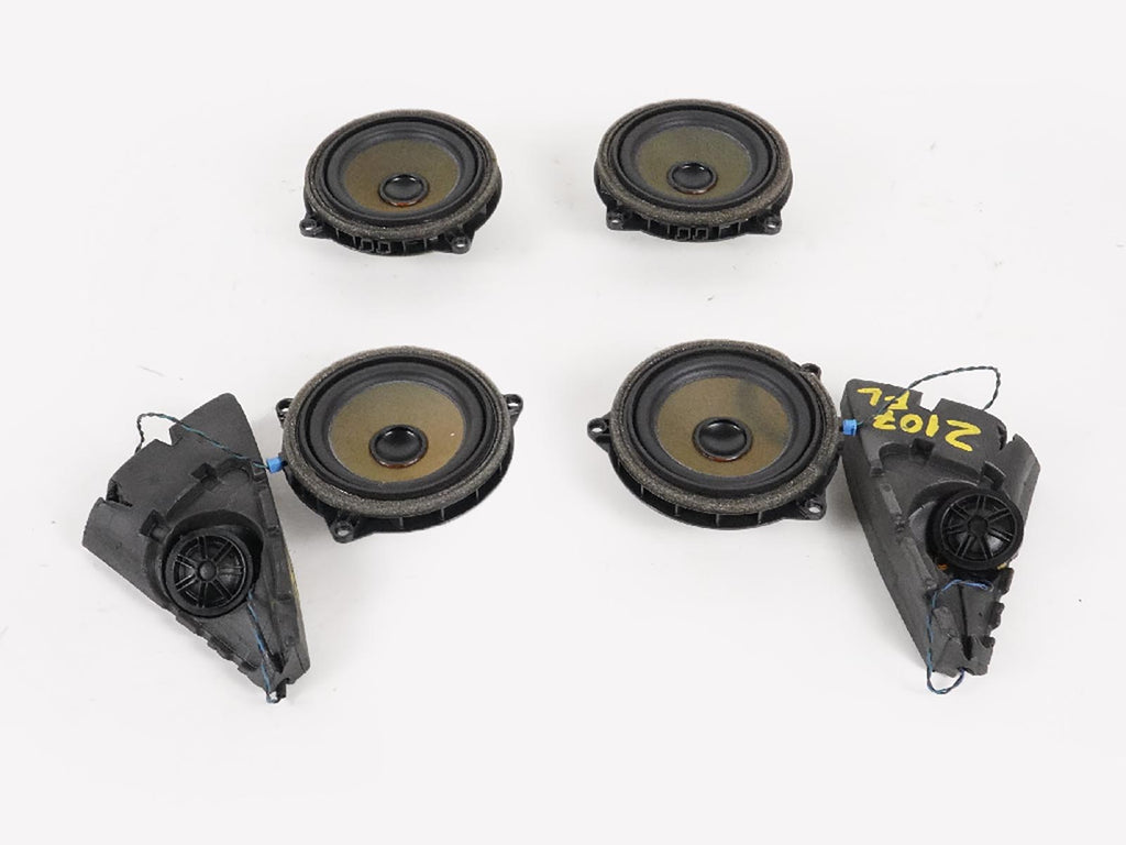  2012 - 2016 BMW 3 SERIES F30 SPEAKER TWEETER AUDIO SOUND STEREO SET OF 6 OEM, price