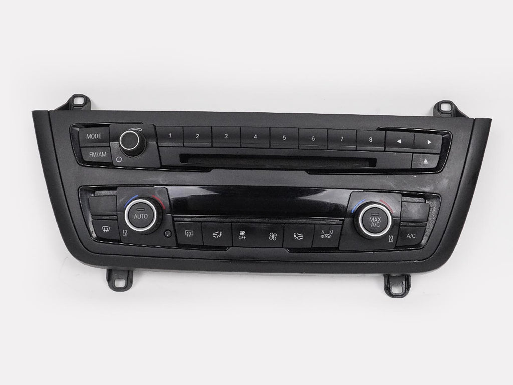  2012 - 2015 BMW 3 SERIES F30 AM FM RADIO AUDIO CLIMATE TEMPERATURE HVAC PANEL, buy