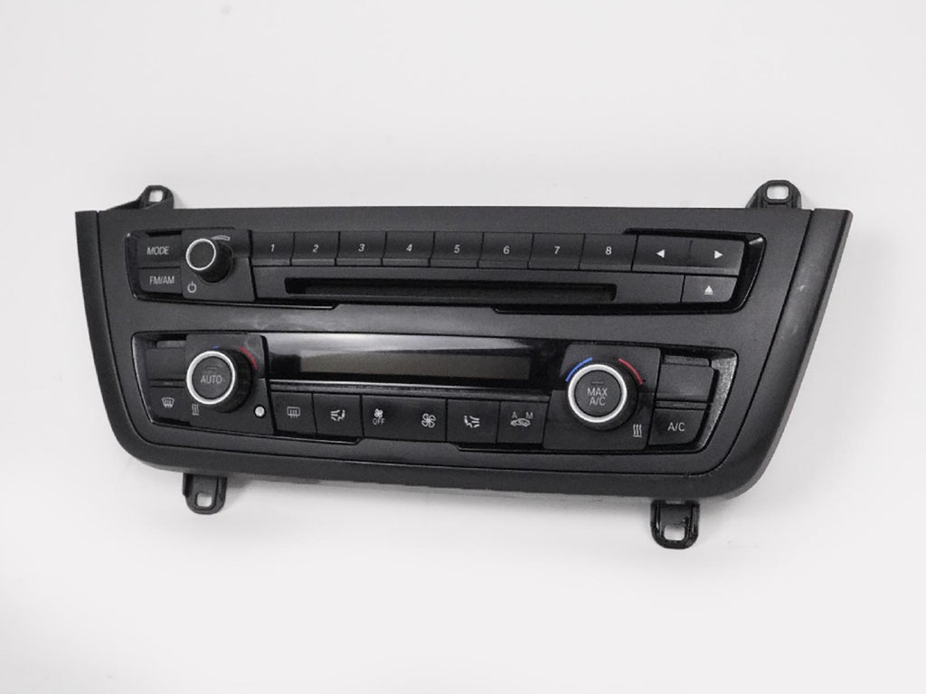  2012 - 2015 BMW 3 SERIES F30 AM FM RADIO AUDIO CLIMATE TEMPERATURE HVAC PANEL, price