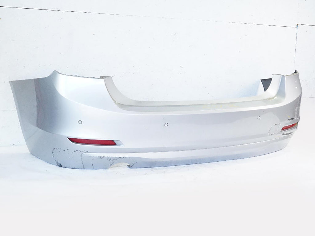  2012 - 2015 BMW 3 SERIES F30 BUMPER PANEL COVER W PARK ASSIST SENSOR REAR OEM, in stock