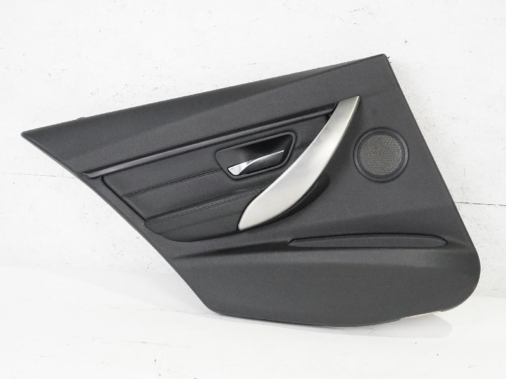  2013 - 2018 BMW 3 SERIES F30 DOOR PANEL INTERIOR W HANDLE REAR LEFT LH SIDE OEM, buy