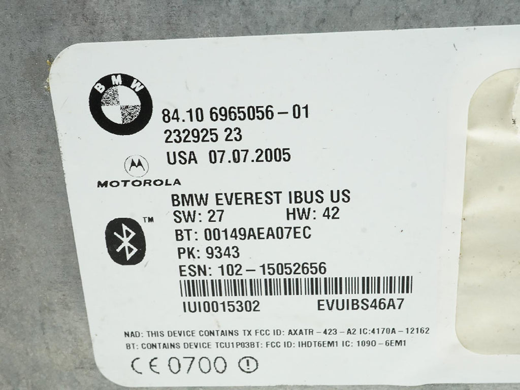  2000 - 2005 BMW X5 E53 TELEMATICS COMMUNICATION MODULE CONTROL 84106965056 OEM, buy