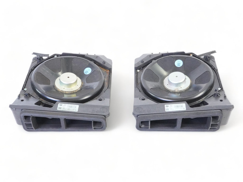  2013 - 2018 BMW 3 SERIES F30 SPEAKER AUDIO SUBWOOFER LEFT RIGHT SET OF 2 OEM, cheap