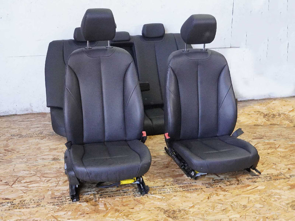  2012 - 2018 BMW 3 SERIES F30 SEAT ELECTRIC LEATHER BUCKET FRONT REAR SET OEM, price