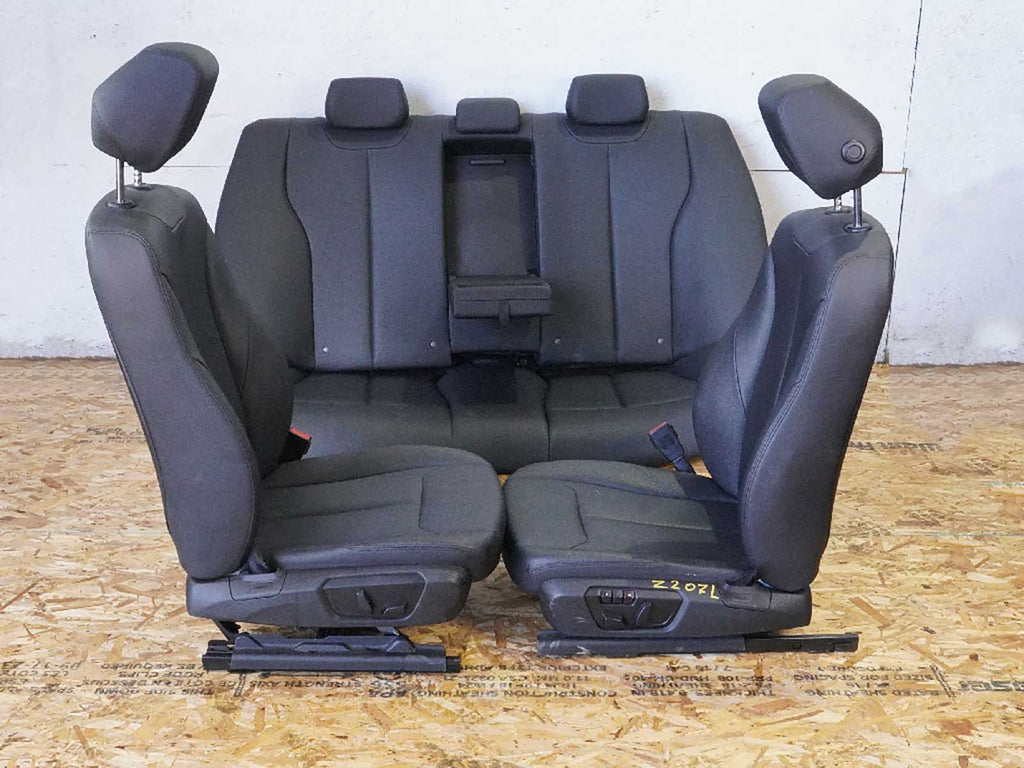  2012 - 2018 BMW 3 SERIES F30 SEAT ELECTRIC LEATHER BUCKET FRONT REAR SET OEM, buy