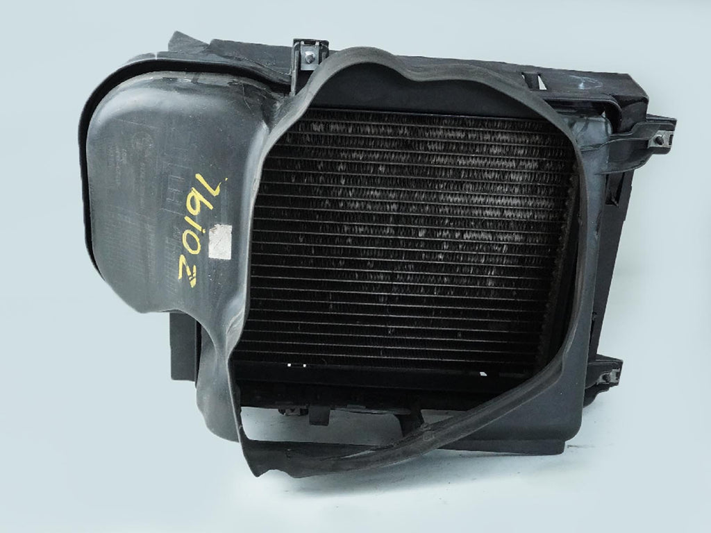  2007 - 2013 BMW X5 E70 4.4L TWIN TURBO COOLING OIL RADIATOR W SHROUD LH OEM, cheap