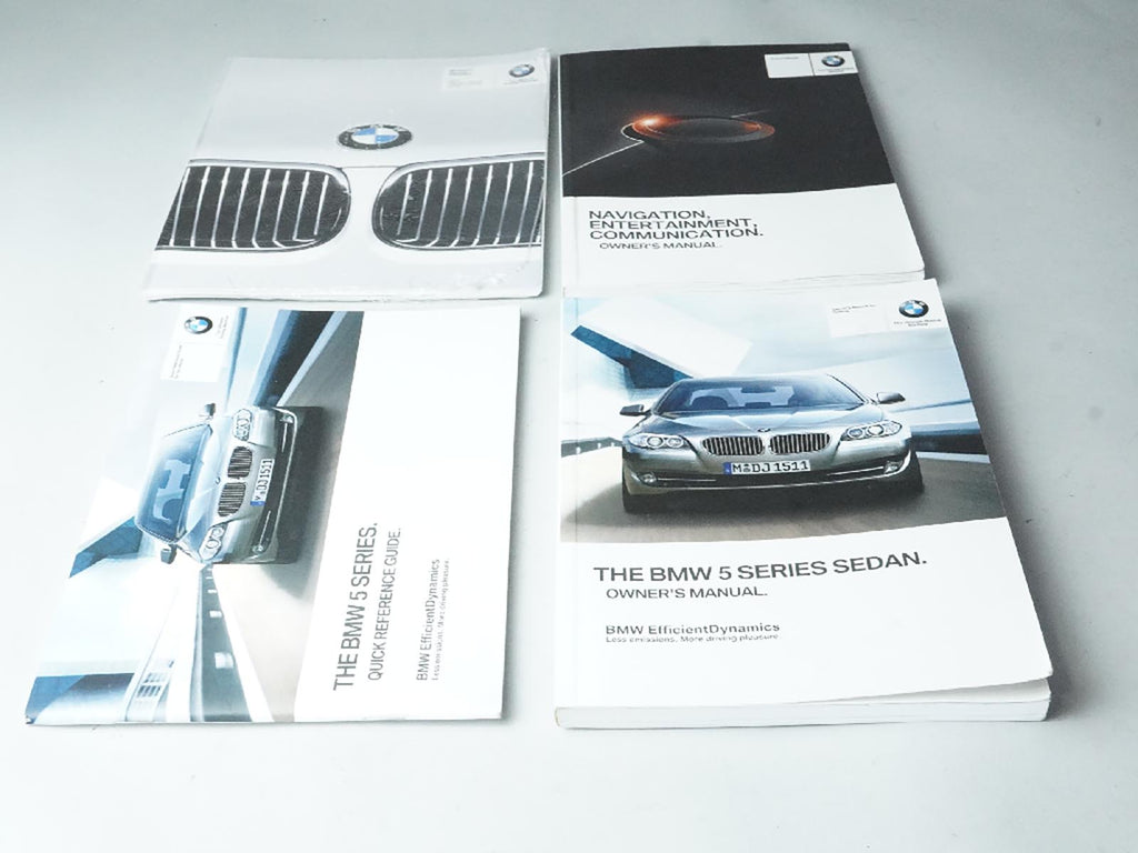  2011 - 2016 BMW 5 SERIES F10 528 X DRIVE OWNER MANUAL BOOKS BAG INSTRUCTION, buy