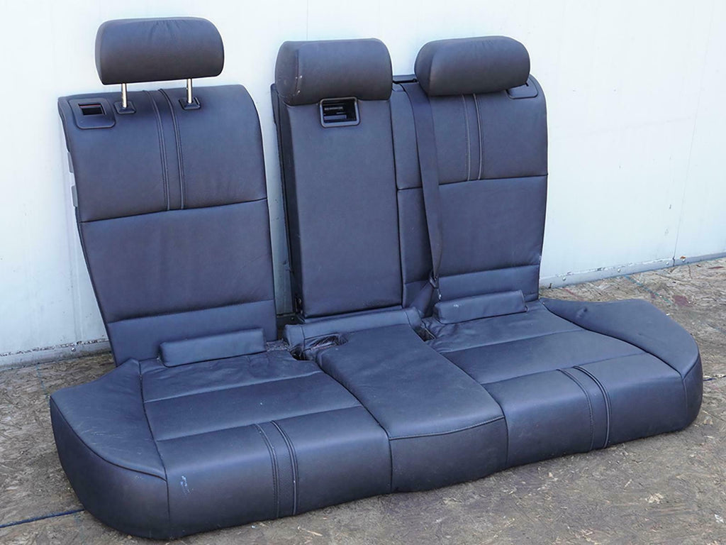  2004 - 2010 BMW X3 E83 SEAT LEATHER INTERIOR REAR W STORAGE COMP SET OF 3 OEM, price