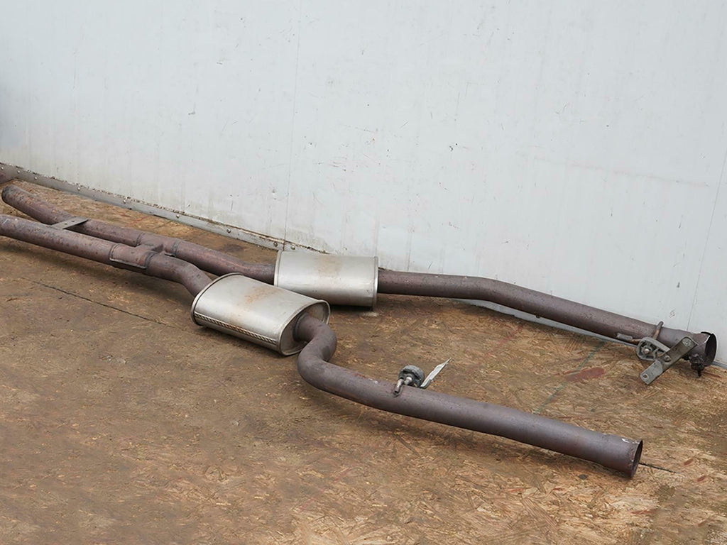  2007 - 2010 BMW X5 E70 4.8 LITER ENGINE EXHAUST SYSTEM DUAL MUFFLER REAR 18307558664, price