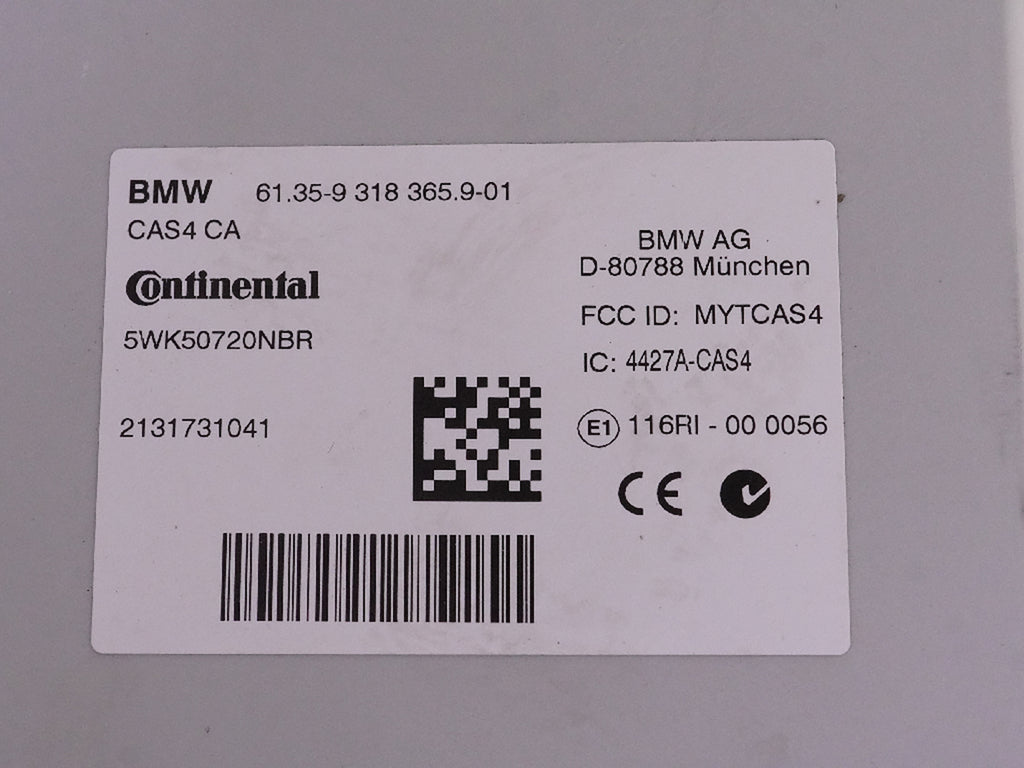  2011 - 2016 BMW 5 SERIES F10 THEFT LOCKING COMFORT ACCESS CONTROL MODULE OEM, buy