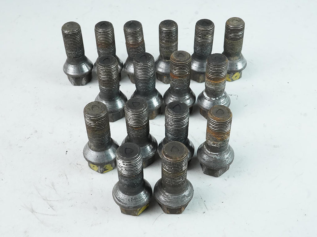  2012 - 2018 BMW 3 SERIES F30 NUG LUTS WHEEL BOLTS STANDARD SET OF 16 OEM, in stock