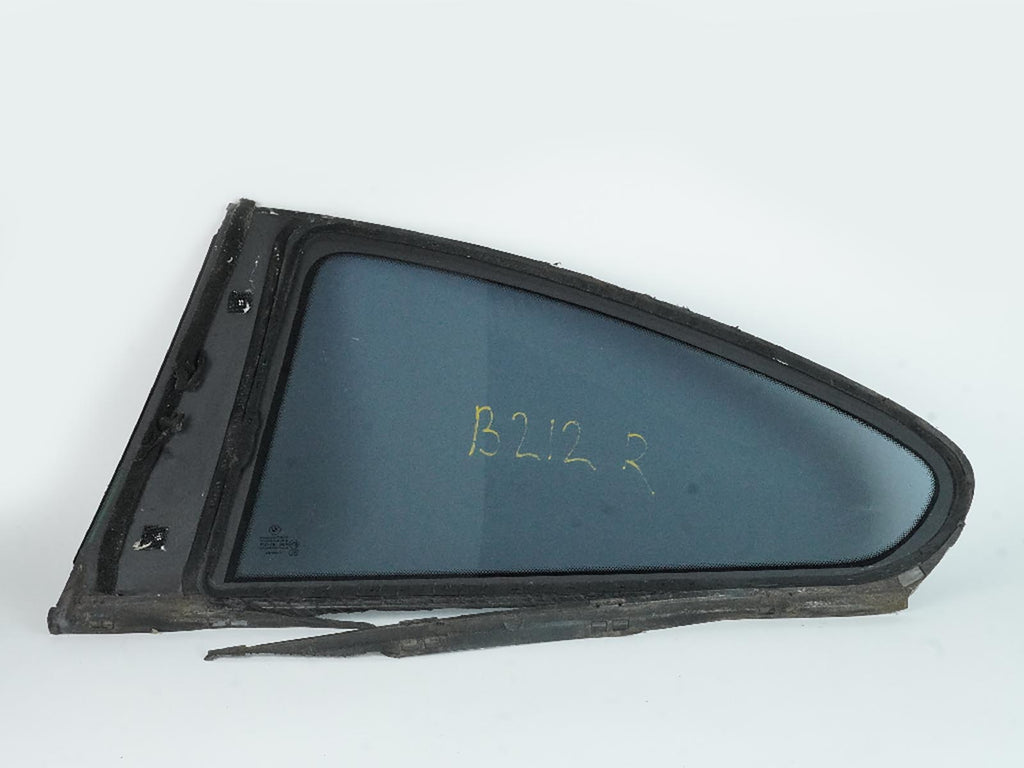  2008 - 2013 BMW M3 E92 WINDOW GLASS QUARTER REAR RIGHT RH PASSENGER SIDE OEM, used