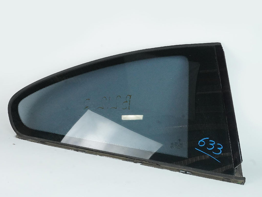  2008 - 2013 BMW M3 E92 WINDOW GLASS QUARTER REAR RIGHT RH PASSENGER SIDE OEM, price