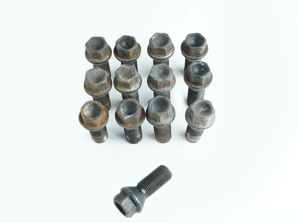  2011 - 2016 BMW 5 SERIES F10 NUT BOLTS  LUG STANDARD WHEEL SET OF 13 OEM, price