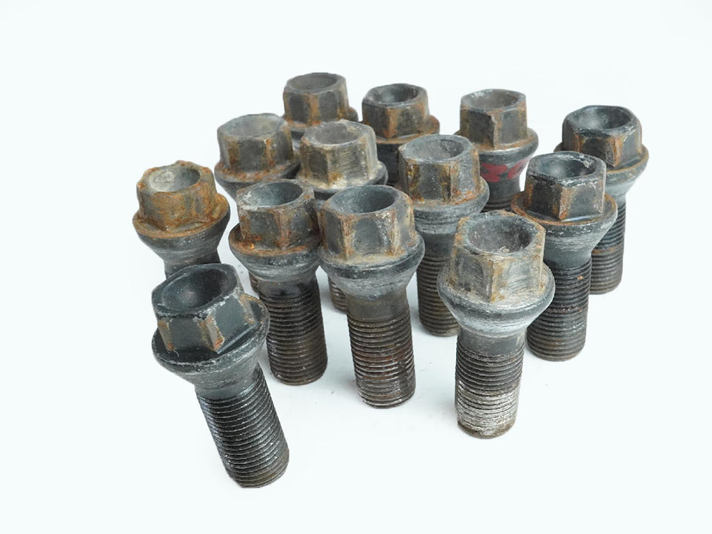  2011 - 2016 BMW 5 SERIES F10 NUT BOLTS  LUG STANDARD WHEEL SET OF 13 OEM, cheap