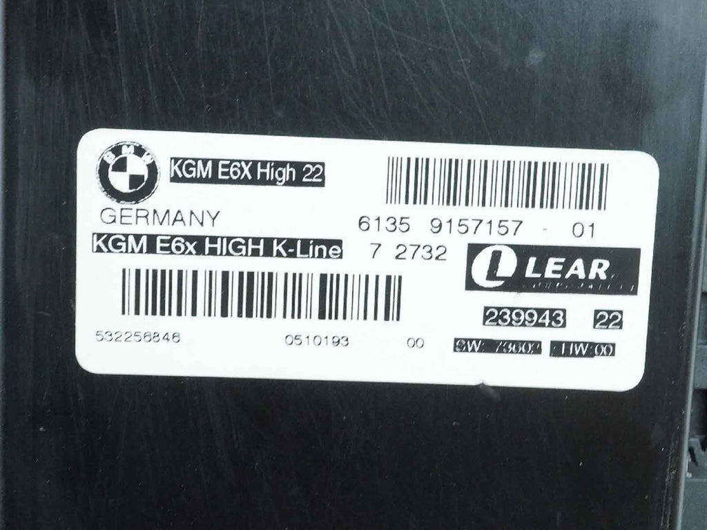  2006 - 2007 BMW M5 M6 E60 E63 E64 BODY BCM GATEWAY MODULE CONTROL 61359157157, price