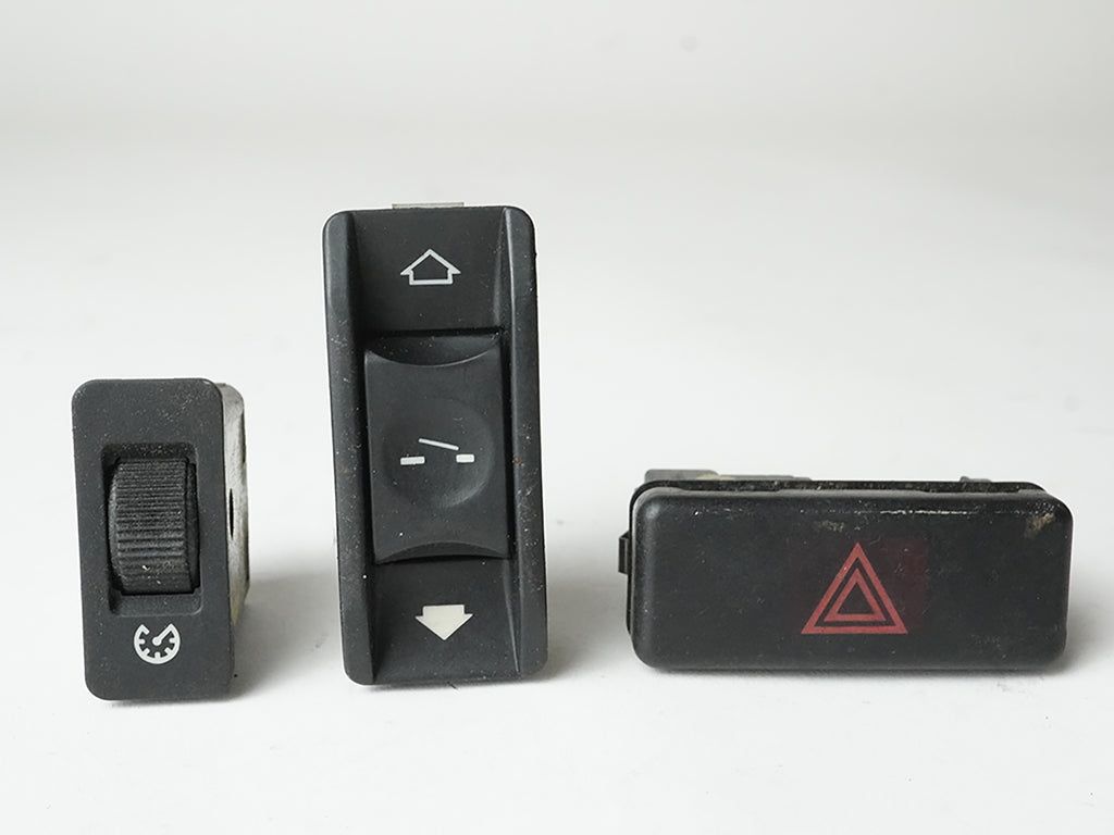  1998 - 2000 BMW 5 SERIES E39 HAZARD SUNROOF DIMMER CONTROL SWITCH BUTTON OEM, buy