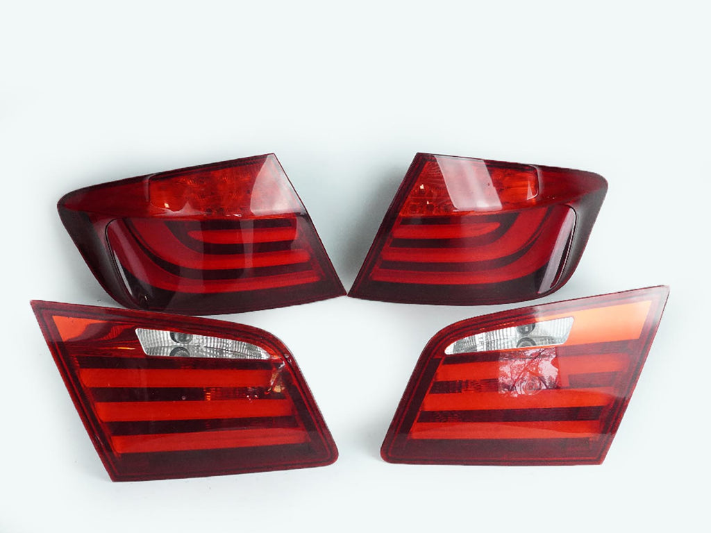  2011 - 2013 BMW 5 SERIES F10 TAILLIGHT BRAKE LAMP QUARTER LID REAR SET OF 4 OEM, buy