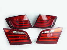 Load image into Gallery viewer, 2011 - 2013 BMW 5 SERIES F10 TAILLIGHT BRAKE LAMP QUARTER LID REAR SET OF 4 OEM, buy