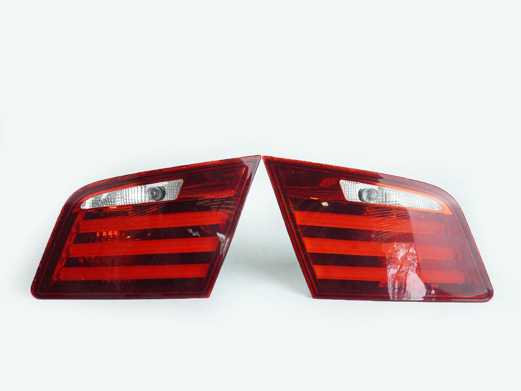  2011 - 2013 BMW 5 SERIES F10 TAILLIGHT BRAKE LAMP QUARTER LID REAR SET OF 4 OEM, used