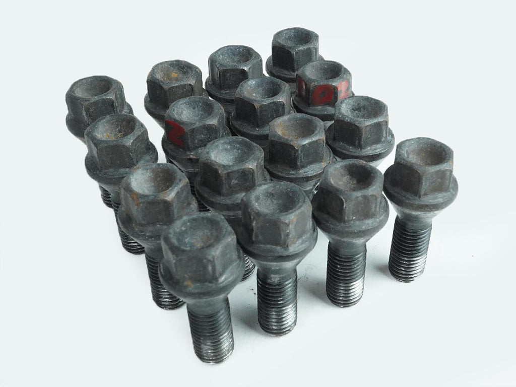  2009 - 2015 BMW X1 E84 LUG NUTS FLANGE BOLTS STANDARD WHEEL SET OF 16 OEM, buy