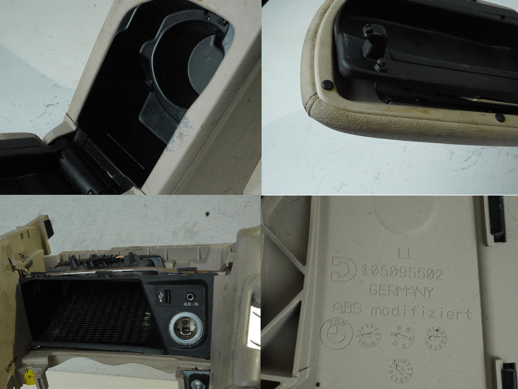  2012 - 2015 BMW X1 E84 CENTER CONSOLE ARMERST STORAGE COMPARTMENT 105095502 OEM, in stock