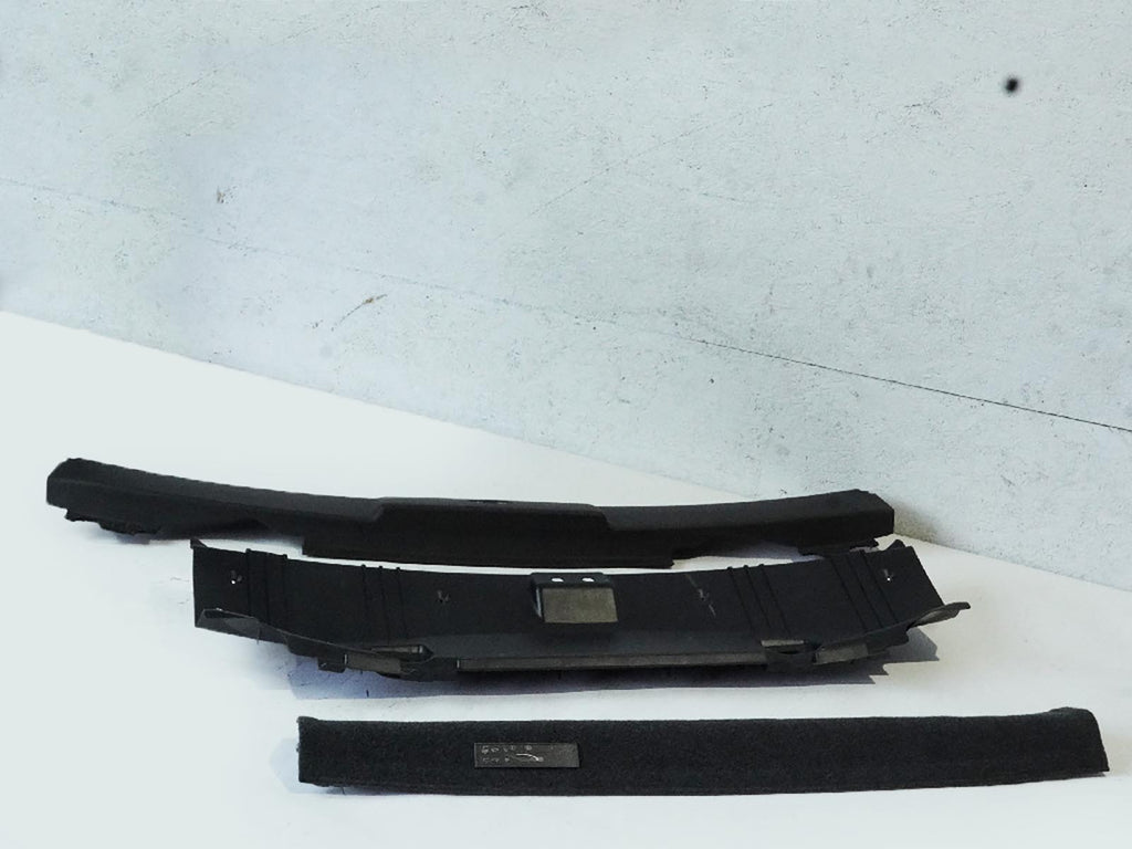  2006 - 2010 BMW M6 E64 COVER PANEL TRIM TRUNK COMPARTMENT SET OF 3 51477009192, used