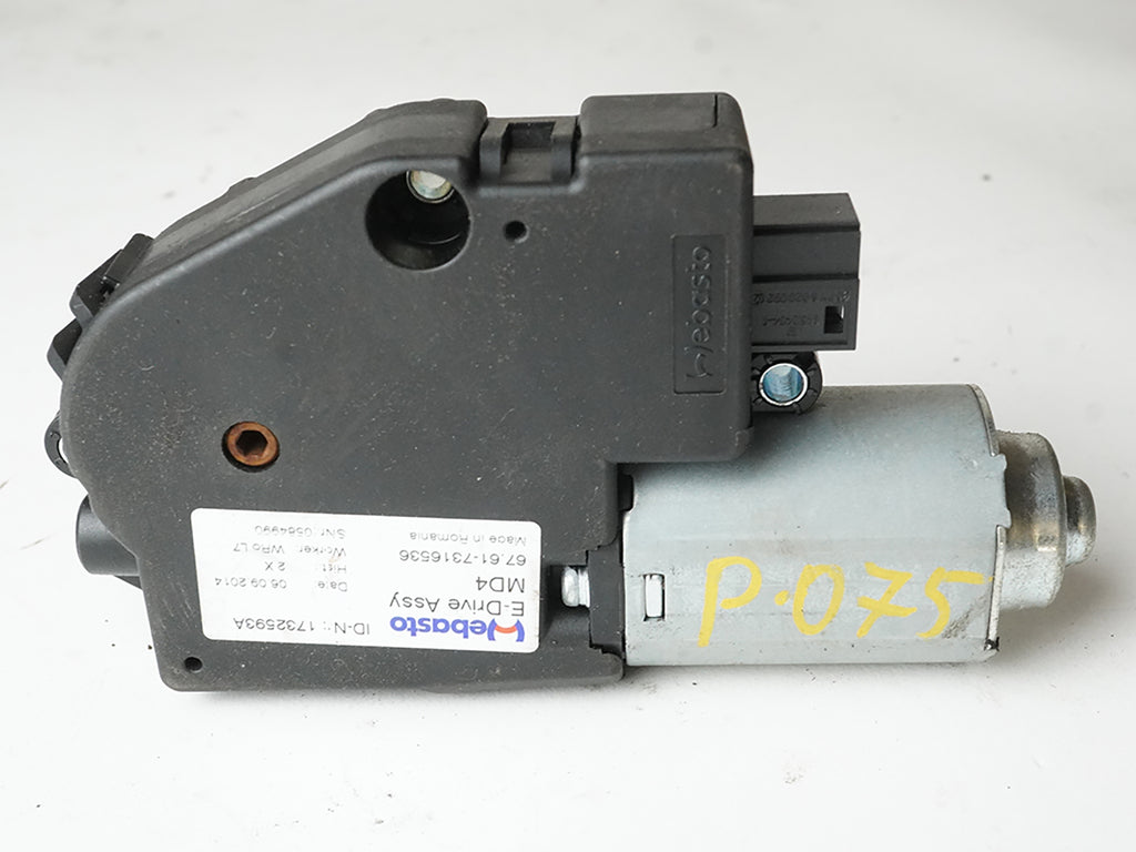  2012 - 2018 BMW 3 SERIES F30 328 320 335 ROOF MOONROOF SUNROOF SLIDING MOTOR, buy