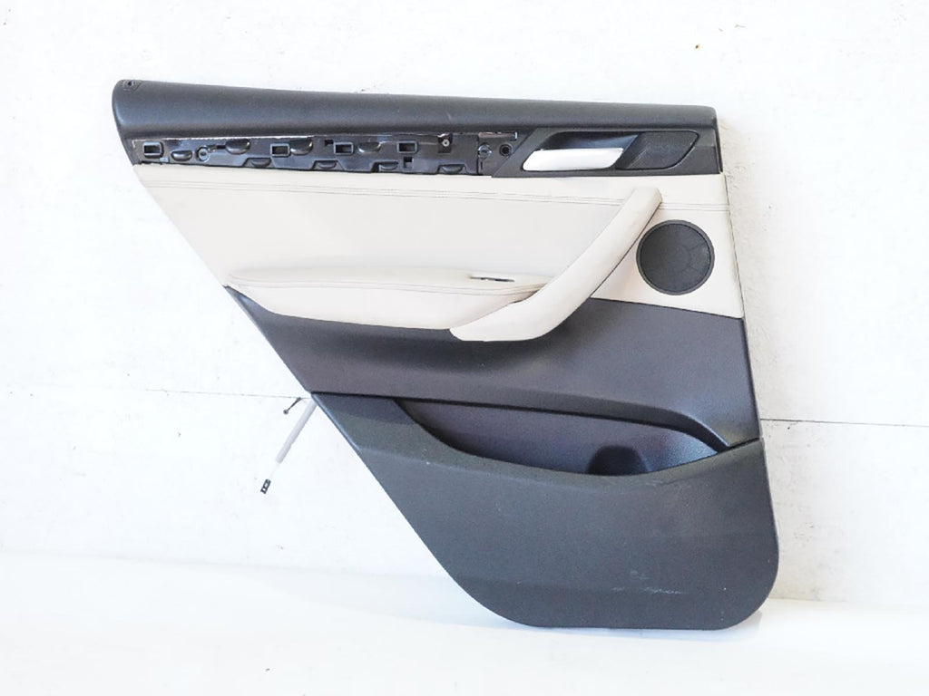  2011 - 2017 BMW X3 F25 DOOR TRIM PANEL INTERIOR WO SUNSHADE REAR LH 65139220750, buy