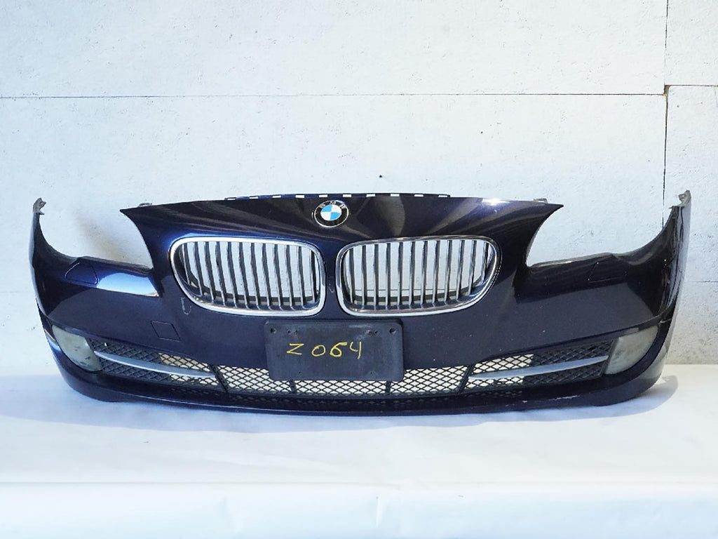  2011 - 2013 BMW 5 SERIES F10 BUMPER PANEL W FOG LIGHT GRILLE WASHER FRONT OEM, buy