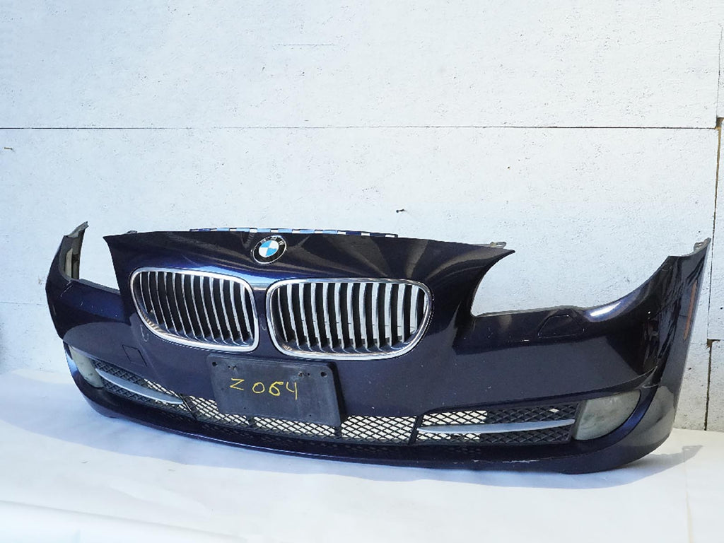  2011 - 2013 BMW 5 SERIES F10 BUMPER PANEL W FOG LIGHT GRILLE WASHER FRONT OEM, cheap