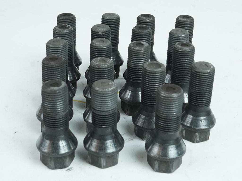  2011 - 2016 BMW 5 SERIES F10 LUG NUTS WHEEL STANDARD BOLT FLANGE SET OF 19 OEM, in stock