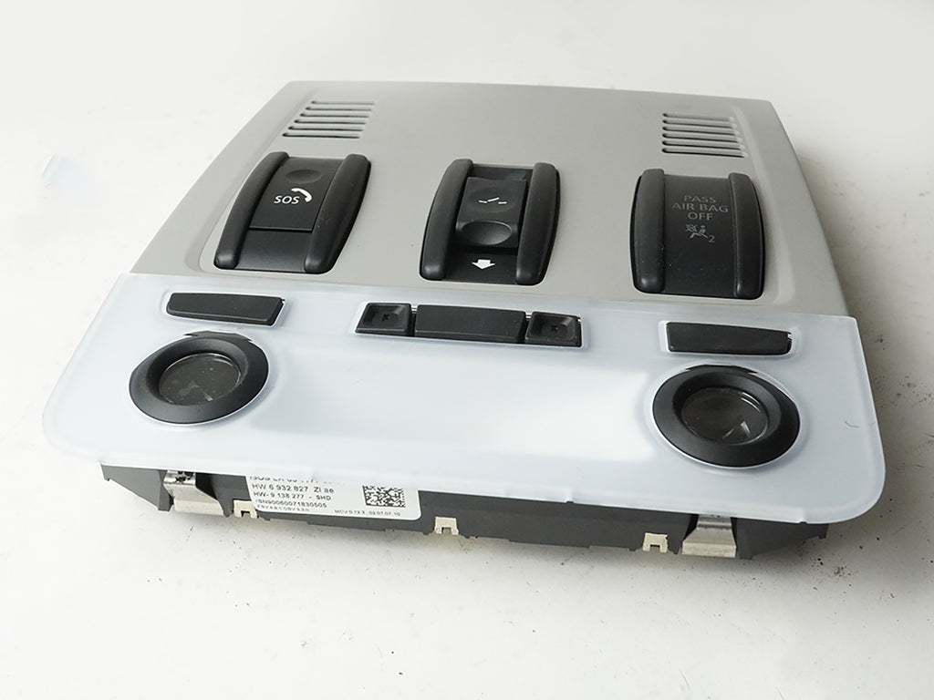  2006 - 2011 BMW 3 SERIES E90 READING LIGHT LAMP CONSOLE OVERHEAD SUNROOF OEM, in stock