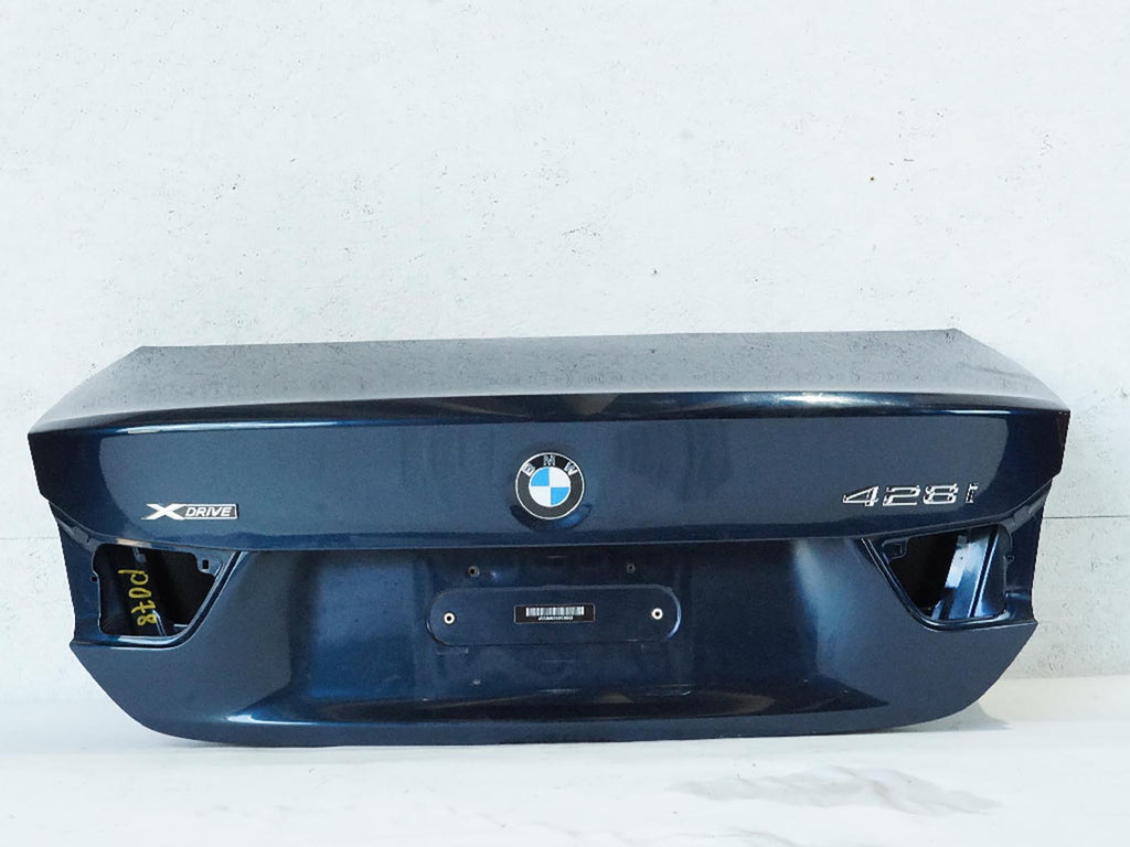  2014 - 2016 BMW 4 SERIES F32 TRUNK DECK LID TAILGATE WO REAR VIEW CAMERA OEM, price