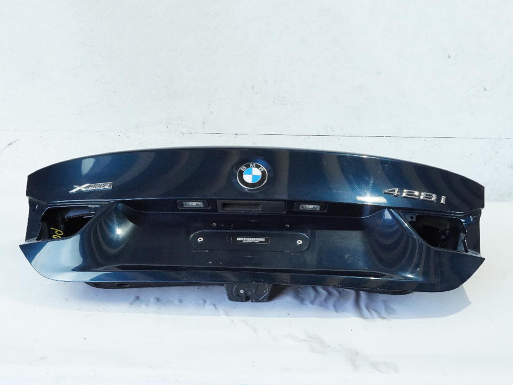  2014 - 2016 BMW 4 SERIES F32 TRUNK DECK LID TAILGATE WO REAR VIEW CAMERA OEM, cheap