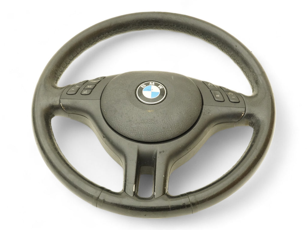  2001 - 2006 BMW 3 SERIES E46 SPORT STEERING WHEEL LEATHER MULTIFUNCTION SWITCH, buy