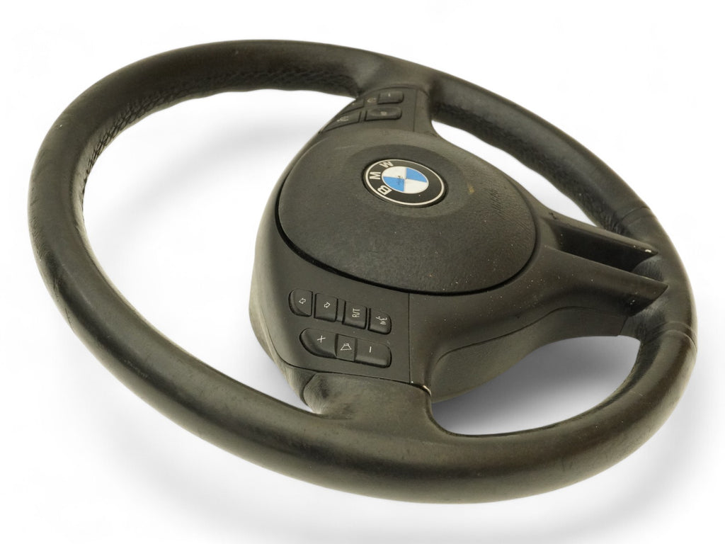  2001 - 2006 BMW 3 SERIES E46 SPORT STEERING WHEEL LEATHER MULTIFUNCTION SWITCH, in stock