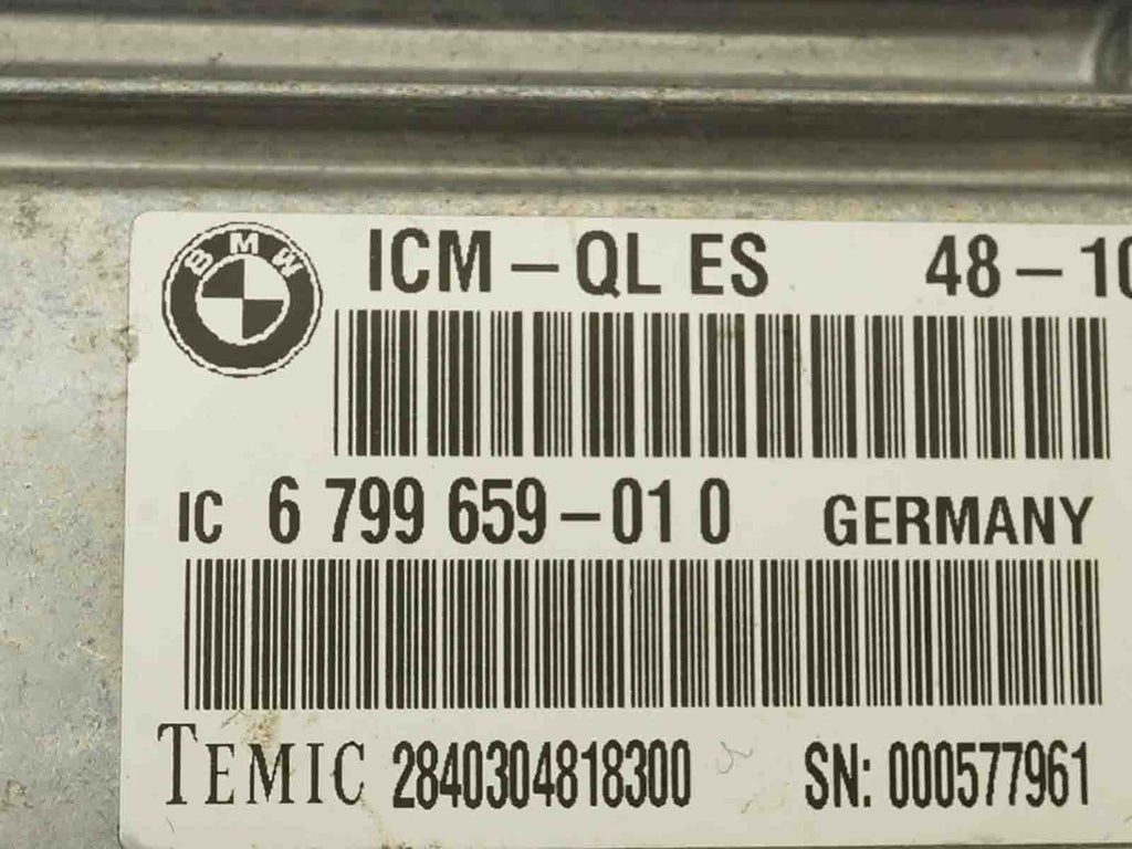  2011 - 2016 BMW 5 SERIES F10 ICM INTEGRATED COMPUTER CONTROL MODULE 6799659 OEM, buy