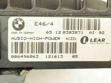 Load image into Gallery viewer, 1999 - 2006 BMW 3 SERIES E46 AMPLIFIER AMP AUDIO SOUND LEAR SYSTEM 65128383871, used