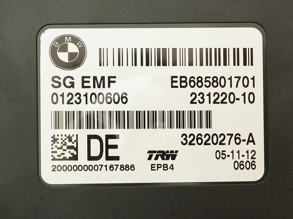  2011 - 2016 BMW 5 SERIES F10 PARKING BRAKE ELECTRIC CONTROL MODULE EB685801701, buy