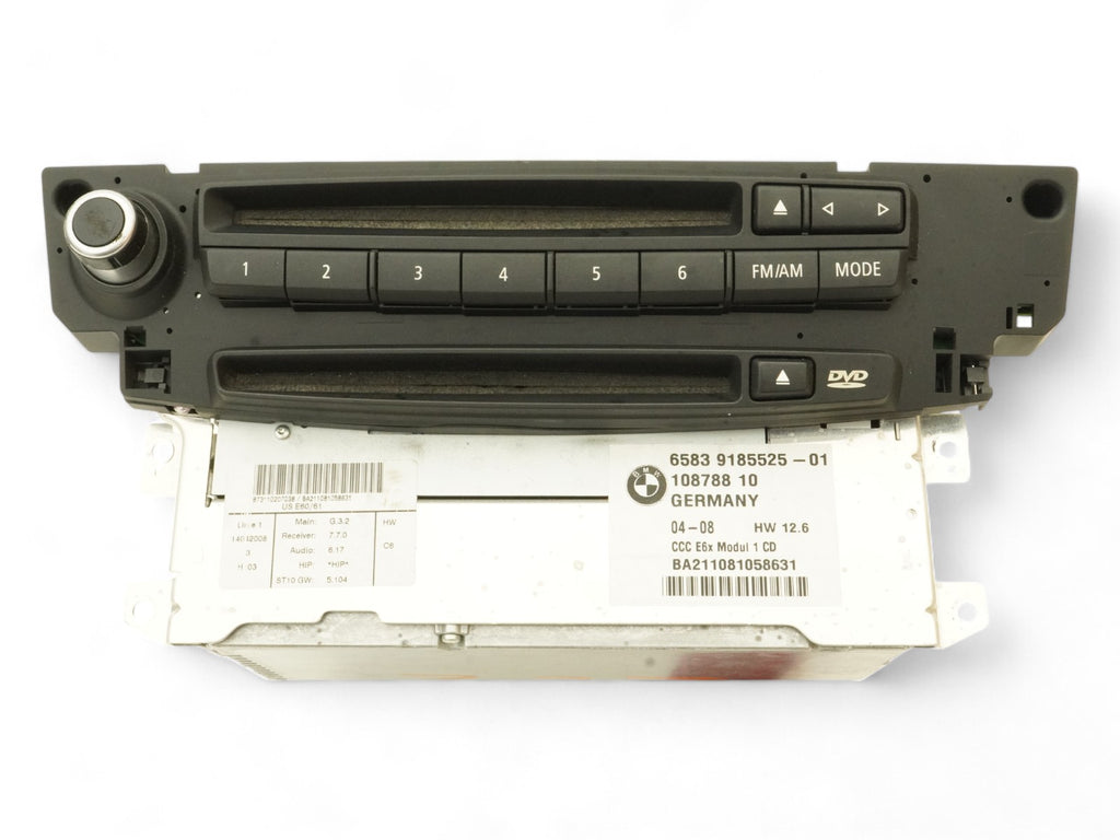  2008 - 2010 BMW M6 E64 E63 AM FM RADIO AUDIO CD PLAYER RECEIVER 65839185525 OEM, price