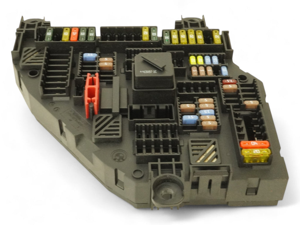  2013  - 2014 BMW X3 F25 FUSE RELAY BOX JUNCTION TRUNK MOUNTED REAR 9259469 OEM, used