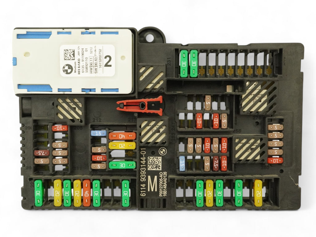  2017 BMW 7 SERIES G11 G12 FUSE RELAY BOX JUNCTION TRUNK MOUNTED REAR 61359119024, in stock