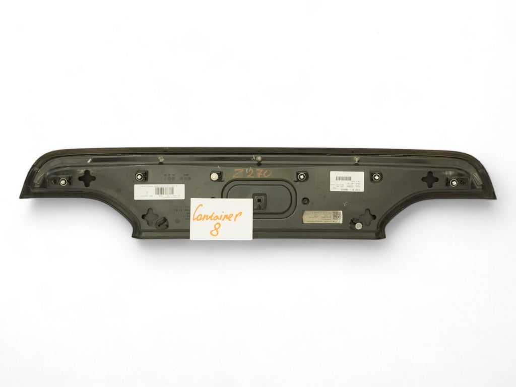  2016 - 2019 BMW 7 SERIES G11 G12 TRUNK FINISH PANEL MOLDING LICENSE PLATE REAR, in stock