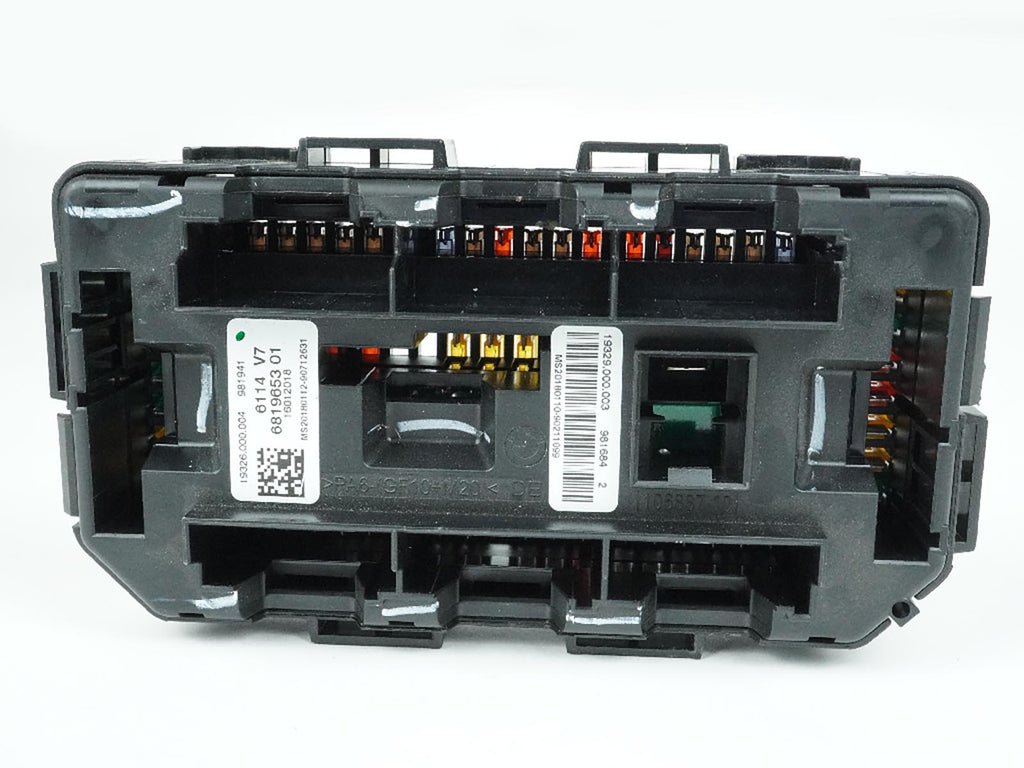  2014 - 2018 BMW X5 F15 FUSE BOX SAM RELAY JUNCTION CABIN UNIT FRONT OEM, used