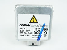 Load image into Gallery viewer, 2014 - 2018 BMW X5 F15 XENON HID BULB HEADLIGHT LAMP OSRAM D1S UNIT 66140 OEM, price