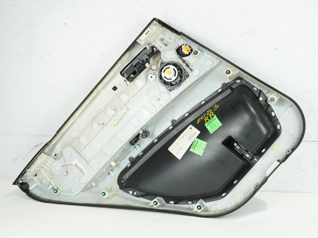  2007 - 2008 BMW X5 E70 DOOR PANEL INTERIOR COVER W HANDLE WINDOW SWITCH REAR RH, used